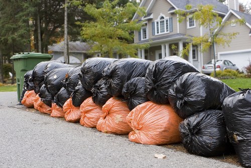 Clean and safe construction site after waste removal