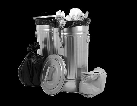 Recycling construction materials at waste removal facility